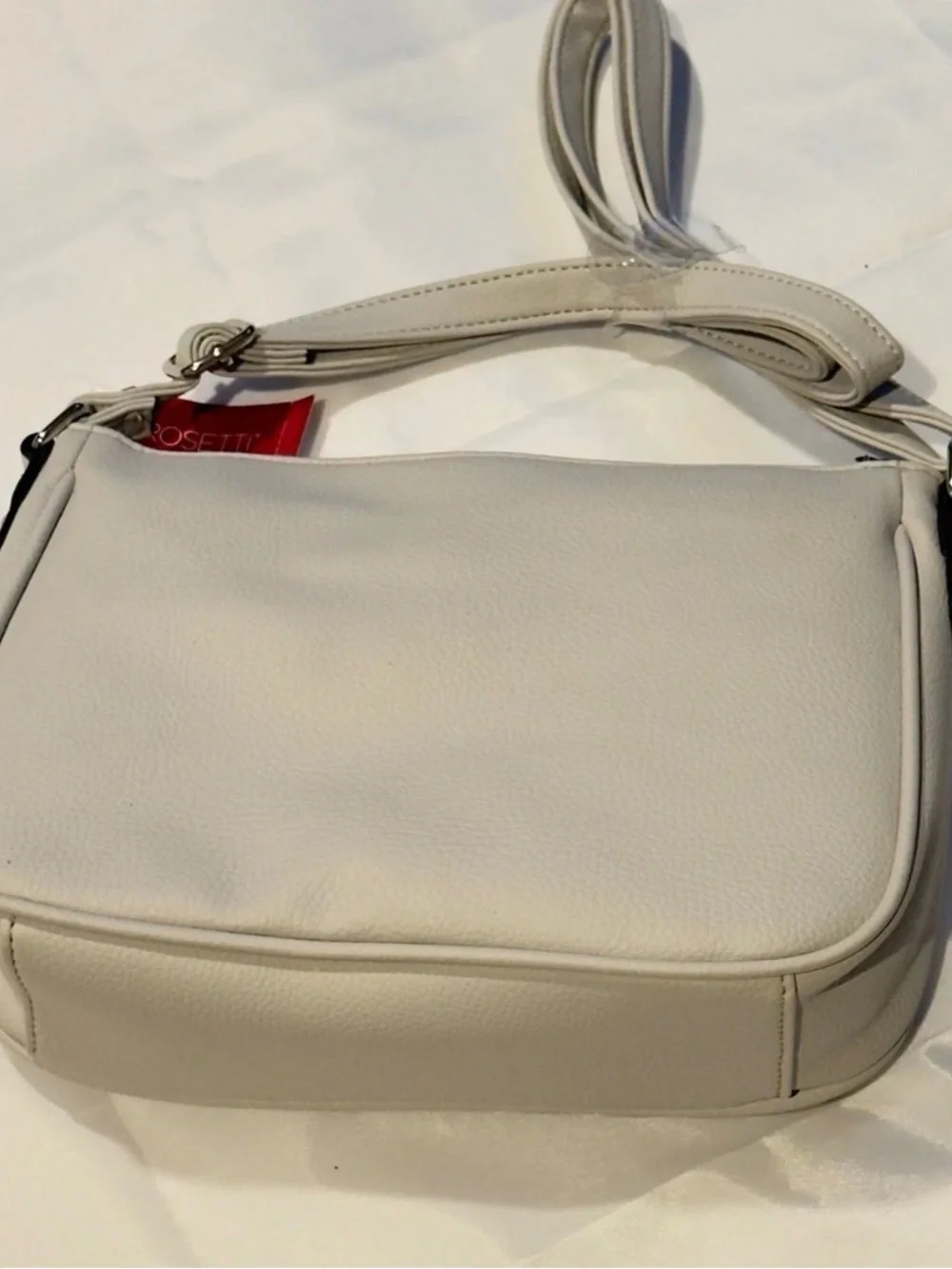 Rosetti Light Gray Crossbody Bag